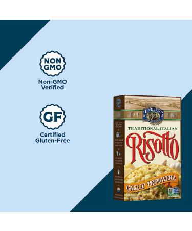 Lundberg Family Farms Traditional Italian Risotto Garlic Primavera 5.5 oz 6-Pack - Gluten-Free, Non-GMO, Kosher Dairy - Convenient Side Dish, Sustainably Farmed - Buy Online on GoSupps.com