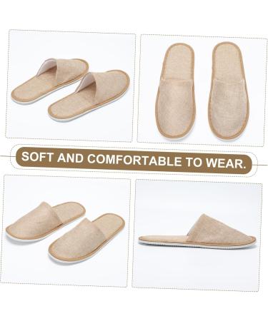 FRCOLOR 5 Pairs Slippers Man Suit Zapatilla De Mujer Ladies Suits Mens Slipper Women s Suits Closed Hotel Slipper Indoor Shoes Anti-slipping Slipper Disposable Set Household Shoes Miss Eva - Buy Online on GoSupps.com