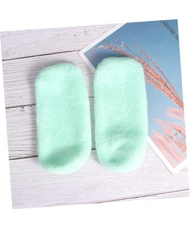 Beaupretty 1 Pair Diffuser Cracked Heels Guard Spa Socks (Green) Heel Anti-Crack Socks Dead Skin Socks Moisturizing Short Socks Heel Sleeve Rough Heel Socks Moisturizing Socks Ankle medium - Buy Online on GoSupps.com