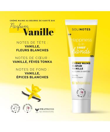 Vanilla Solinotes hand cream 30ML - Buy Online on GoSupps.com