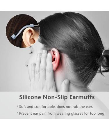 8 Pieces Silicone Glasses Ear Hooks & Pads | Anti-Slip Ear Holders for Sunglasses | Essential Accessories - Buy Online on GoSupps.com