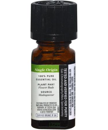 Buy Aura Cacia Organic Clove Bud Essential Oil - 0.25 Fl Oz | Premium Quality International Shipping - Buy Online on GoSupps.com