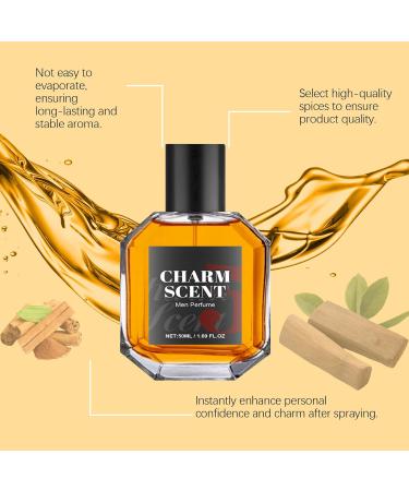 lisade Men's Charm Scent Perfume Cedarwood Long-lasting Fragrance Pheromone Oil for Men To Attract Women Pheromone Perfume for Man Pheromone Essential Oil (1 PCS) - Buy Online on GoSupps.com