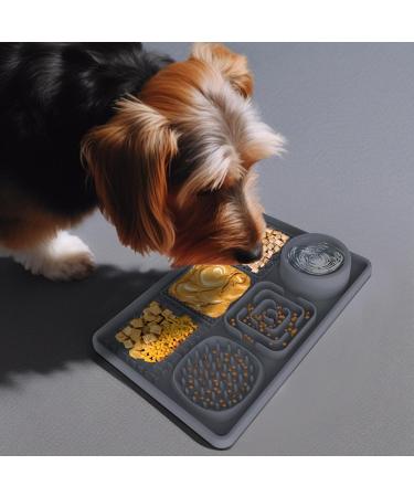 Buy Aodaliy Upgrade XL Silicone Slip Mat for Dogs & Cats - BPA-Free Large Suction Cup Ideal for Bathing & Grooming | Perfect Pet Leak & Lick Mat - Buy Online on GoSupps.com
