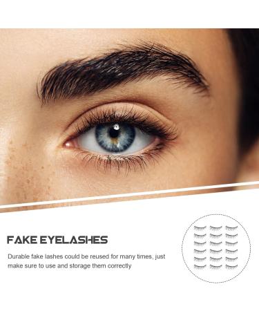 20 Pairs Eyelashes False Eyelash Strip Lash Strips Eye Lash Single Lashes Lash Fake Makeup Lashes Strips Fake Eyelash Ioni Cosmetic Lashes Lash Book Imitation Bulk Cosmetics - Buy Online on GoSupps.com