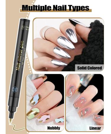 3 Color 3D Nail Art Pens Set - Kalolary Nail Polish Tools for DIY Beauty & Manicure - Buy Online on GoSupps.com
