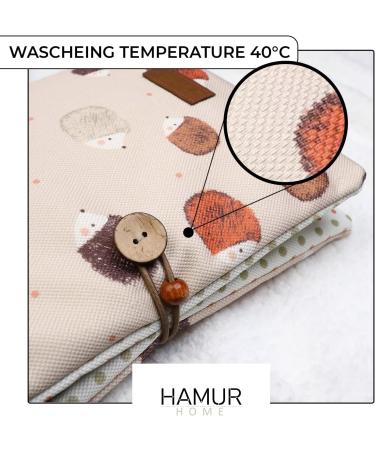 HAMUR HOME Wardel Pack Organizer & Cosmetic Pack 2in1 - Small Diaper Bag for On-the-Go Moms | Baby Organizer for Diapers Creams & Cloths - Buy Online on GoSupps.com