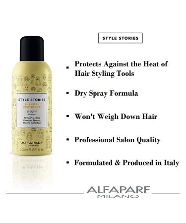 Alfaparf Milano Style Stories Thermal Protection Dry Spray - 6.76 Fl Oz - Buy Online on GoSupps.com