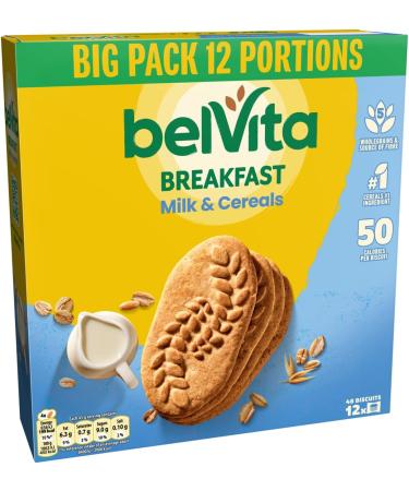 Belvita Breakfast Cereals and Milk Biscuits 540g - Buy Online on GoSupps.com