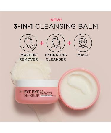 IT Cosmetics Bye Bye Makeup Cleansing Balm - 3-in-1 Makeup Remover, Cleanser & Mask - 4 oz - Buy Online on GoSupps.com