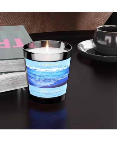 Citronella Candles - Outdoor Soy Candles for Home | Scented Gifts for Women | 20 Hour Aromatherapy Blue Beach Candle Set - Perfect for Mom - Buy Online on GoSupps.com