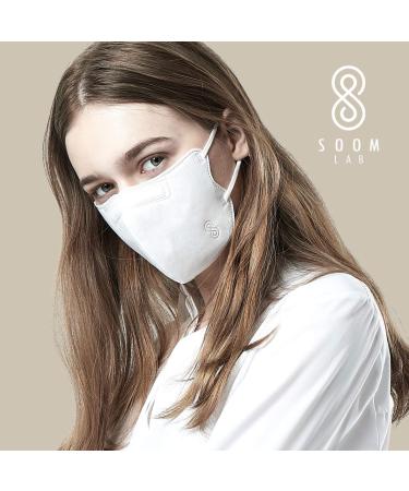 SOOM LAB Hyper Purifying Disposable Face Mask - Pack of 10 (White) - Buy Online on GoSupps.com