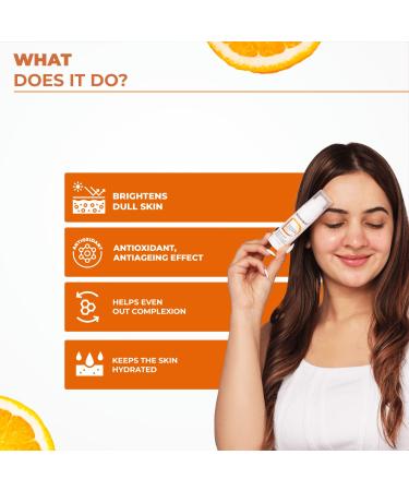 Dermabay Vitamin C 15% + Hyaluronic Acid 1% Serum - Ultimate Skincare Blend Formula for Radiant Glow - Brightening Vit C For Men and Women - 30 ML - Buy Online on GoSupps.com