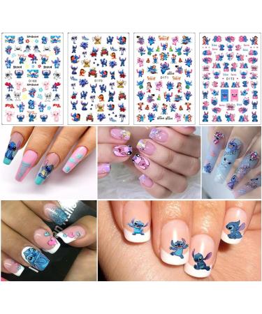 Cute Cartoon 3D Nail Art Stickers - Self-Adhesive Decals for DIY Nail Designs - Luxury Designer Nail Decorations for Girls and Women - Buy Online on GoSupps.com