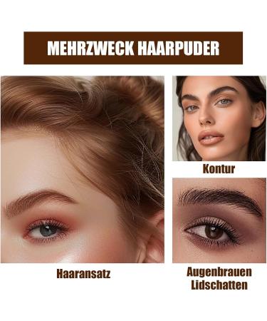  Thalixiry Brown Root Powder Concealer for Thickening Hair for Women Men Waterproof Sweat Resistant for Repairing and Covering Hair Loss Long Lasting - Buy Online on GoSupps.com