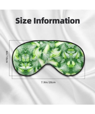 Leaf Soft Sleep Eye Mask | Breathable Women's Eye Patch for Travel & Relaxation - Buy Online on GoSupps.com