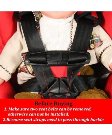 ISKIP Car Baby Safety Belt Buckle Lock Chest Clip - Removeable Child Car Safety Belt Lock - Buy Online on GoSupps.com