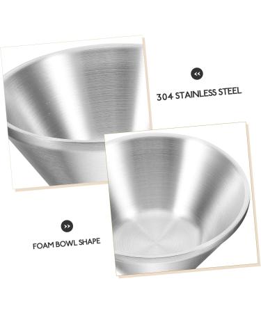 Minkissy Stainless Steel Razor Shell Bowl - Durable Shaving Tool for Men | Rust-Free Shaving Soap Holder & Foam Bear Delivery - Buy Online on GoSupps.com