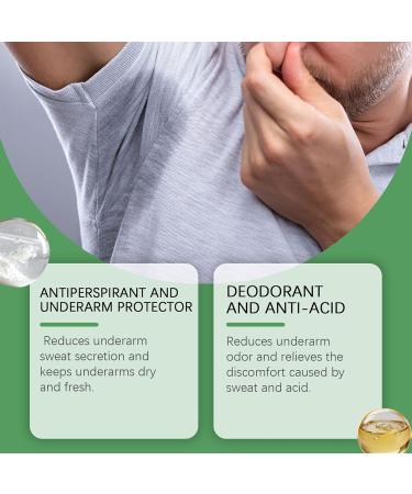  Generisch Antiperspirant powder 50g absorbs perspiration for underarms against sweating in hot weather suitable for women men travel business conferences - Buy Online on GoSupps.com