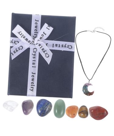 1 Set Crystal Stone Set Home Decor Mineral Irregular Stone Decor Teaching Mineral Stones Specimen Minerals and Crystals Stone Ornament Science Education Model Ore Hexagonal Column