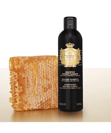 Perlier Imperial Honey Shampoo - Luxurious Moisturizing Shampoo for All Hair Types Hydrate & Shine with Imperial Honey - 8.4 Oz - Buy Online on GoSupps.com