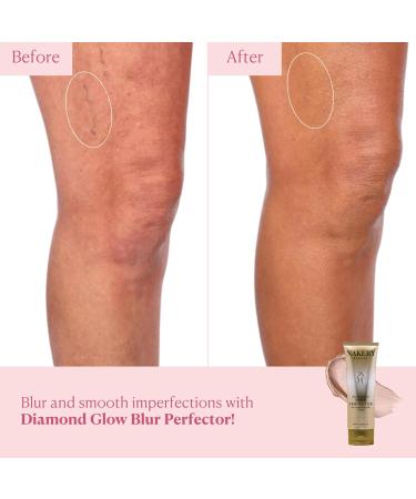 Nakery Diamond Glow Blur Perfector Face & Body Bronzer Shimmer - Illuminating Shimmer Lotion for Women Body - Hydrating Body Glow Shimmer with Diamond Peptides - Instantly Plumps & Tightens Skin Original - Buy Online on GoSupps.com