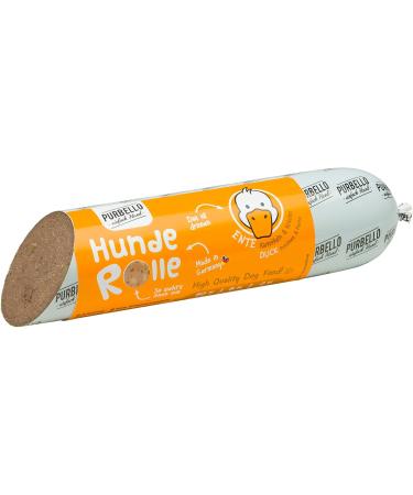 PURBELLO Duck Dog Sausage - 8 x 400g - High Meat Monoprotein - Wet Dog Food - Cut Resistant & Grain-Free (3g) - Buy Online on GoSupps.com