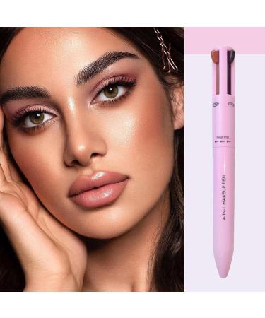 4 in 1 Eye Makeup | Multifunctional Makeup Pen | Lip Liner Eyeliner Highlighter and Eyebrow Pencil 4 Colors | Waterproof Makeup Pens Set - Buy Online on GoSupps.com