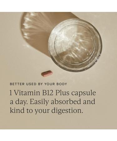 WILD NUTRITION Food-Grown Vitamin B12 Plus | 30 Capsules | Vegan-Friendly Supplement for Psychological Function and Immune Support - Buy Online on GoSupps.com