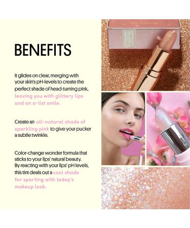 Winky Lux Glimmer Balm - Color Changing pH Lipstick & Tinted Vegan Hydrating Lip Balm - Buy Online on GoSupps.com