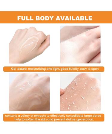 Orange Exfoliating Gel Scrub | Deep Cleansing & Moisturizing Face & Body | Natural Skin Repair for All Skin Types - Buy Online on GoSupps.com