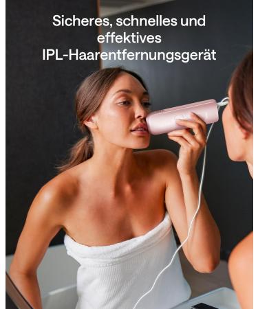 Ulike Air 3 IPL Hair Removal Device - Sapphire Ice Cooling for Painless Long-lasting Results | At-Home Laser Hair Removal for Men & Women - Pink - Buy Online on GoSupps.com