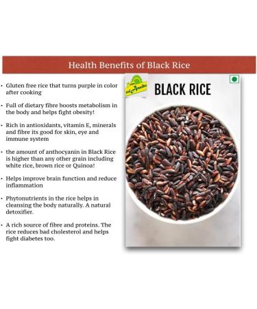 nalAmudhu Black Rice | Kavuni Arisi | Traditional Black Rice | Purple Rice | Forbidden Rice- 454g | 1.0 lbs - Buy Online on GoSupps.com