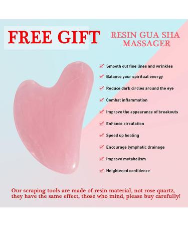 VANALIA Ice Roller and Gua Sha Set for Face, Eyes, and Neck - Facial Beauty Tool in Pink for Brighter Skin and Natural Glow - Buy Online on GoSupps.com