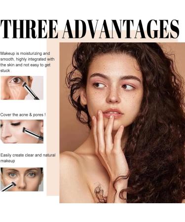 Under-eye lightener conceals and lightens dark circles colored clay under eye concealer CC concealer with colored clay beauty foundation for fair skin ivory - Buy Online on GoSupps.com