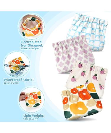 Gastoner Shrapnel Print Mini Lipstick Bag - Squeeze Top Makeup Pouch for Lipstick, Earphone, Jewelry - Buy Online on GoSupps.com