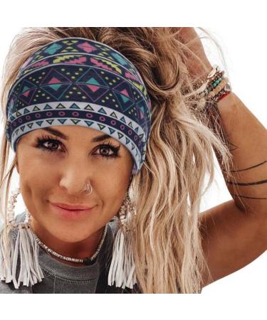 Generse Boho Wide Frontal Ligaments African Hair Bands - Vintage Style for Effortless Elegance - Buy Online on GoSupps.com