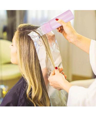 Oil Scalp Applicator - 160ml Lightweight Oil Bottle | Lightweight Oil Bottle Oil Applicator for Hair Dye Scalp Massage Comb for Hair Dyeing Pink - Buy Online on GoSupps.com