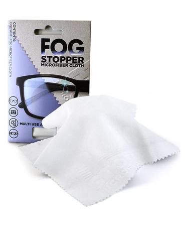 Eyeglass Cleaning Cloth -Effective On All Lenses (AR Coated Included) and Screens -Anti-Fog Microfiber Lens Cleaning Cloth -Defogs Eyeglasses Goggles PPE & More -Reusable up to 600 Times