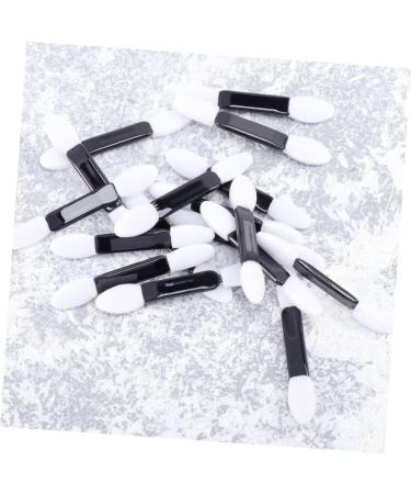 CIMAXIC 100pcs ladies suits EyeShadow Sponge Applicator eyeshadow brush kit Smudge brush Oval travel Patcher M White - Buy Online on GoSupps.com