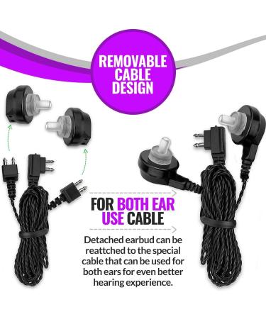 MEDca Pocket & Voice Duo Microphone/Ear Set - Premium Headset & Microphone for Personal Use | International Shipping Available - Buy Online on GoSupps.com
