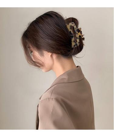 2 Piece Cutout Celluloid Hair Clips | French Design Hair Barrettes for Women | International Shipping - Buy Online on GoSupps.com