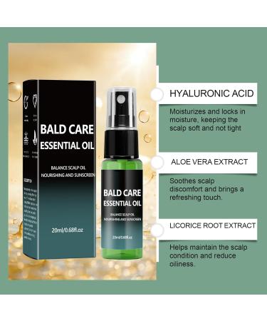  Generisch Men's Hair Loss Treatment Balm 50 ml Soothing Plant-Based Liquid | Scalp and Skin Care Strengthens hair follicles soothes and firms - Buy Online on GoSupps.com