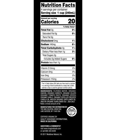 Imagine Organic Low Sodium Vegetable Broth 32 Oz - Buy Online on GoSupps.com