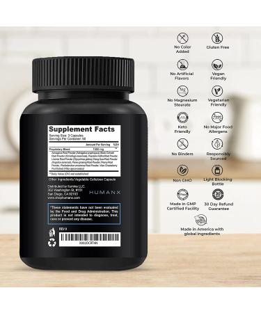 VertiGone - USA Third Party Tested Vertigo Supplement for Relief from Dizziness, Nausea, and Spinning Sensations - Inner Ear Balance by Humanx - Buy Online on GoSupps.com