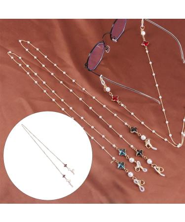 Seasaww Glasses Chain - Retro Light Purple Fashion for Reading Glasses | 68 cm | Stylish Accessory for Adults & Children - Buy Online on GoSupps.com