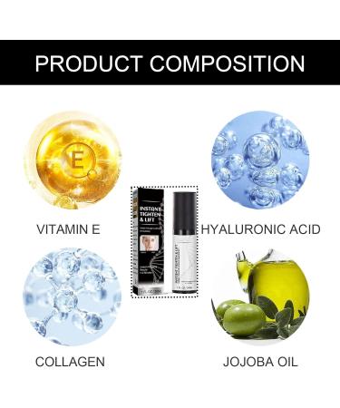 Trendyfave Face Serum for Women Men Vitamin C Serum Instant Face Lift Neck Eye Serum Anti-aging Face Cream For Tightener Skin Eye Bags Remover Dark Eye Circle Wrinkle Remover For All Skin Types - Buy Online on GoSupps.com