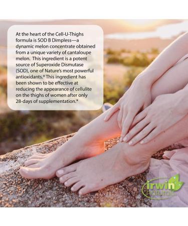 Irwin Naturals Cell-U-Thighs â€“ Cell Reduction 60 Liquid Soft-Gels for Healthy Slimming - Buy Online on GoSupps.com