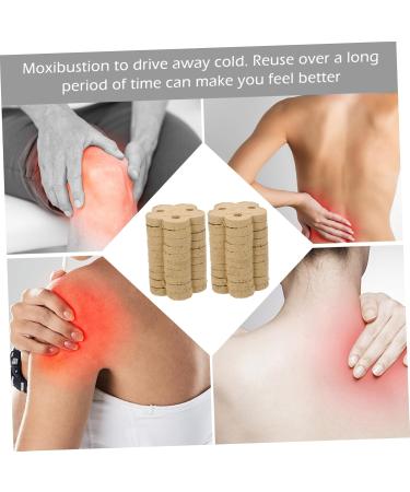 Gatuida 40 STK Moxa Cake for Women's Therapy | Plum Blossom Moxka Blocks | Chinese Health Tools - Buy Online on GoSupps.com