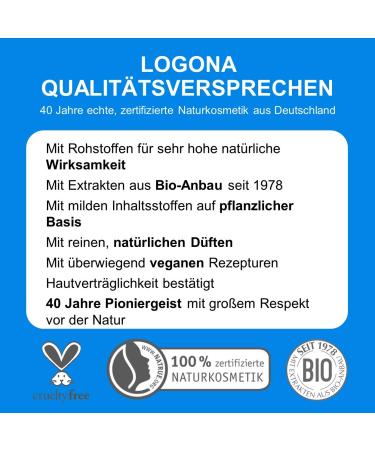 Logona Natural Cosmetics Moisture Rinse Bio-Aloe Vera | Vegan Conditioner for Dry Hair | Intense Moisture & Improved Combability | 200ml - Buy Online on GoSupps.com